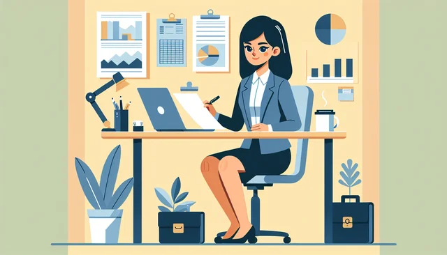 Illustration pour un CV de Assistant administratif et financier