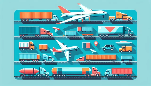 Illustration pour un CV de Commercial transport