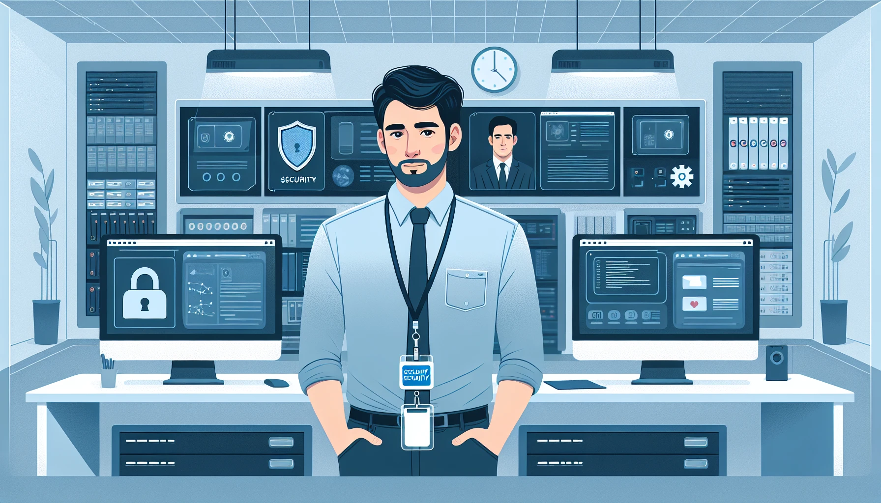 Illustration pour un CV de RSSI