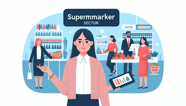 Illustration pour un CV de Chef de secteur GMS