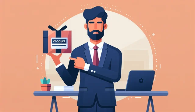 Illustration pour un CV de Chef de produit