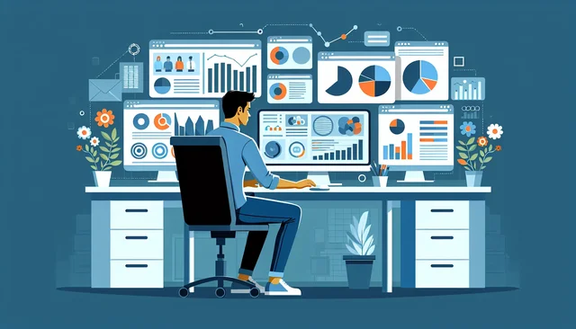 Illustration pour un CV de Media Planner