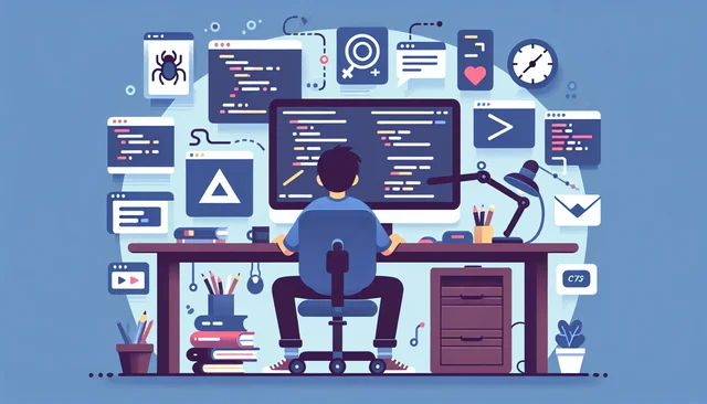 Illustration pour un CV de Intégrateur