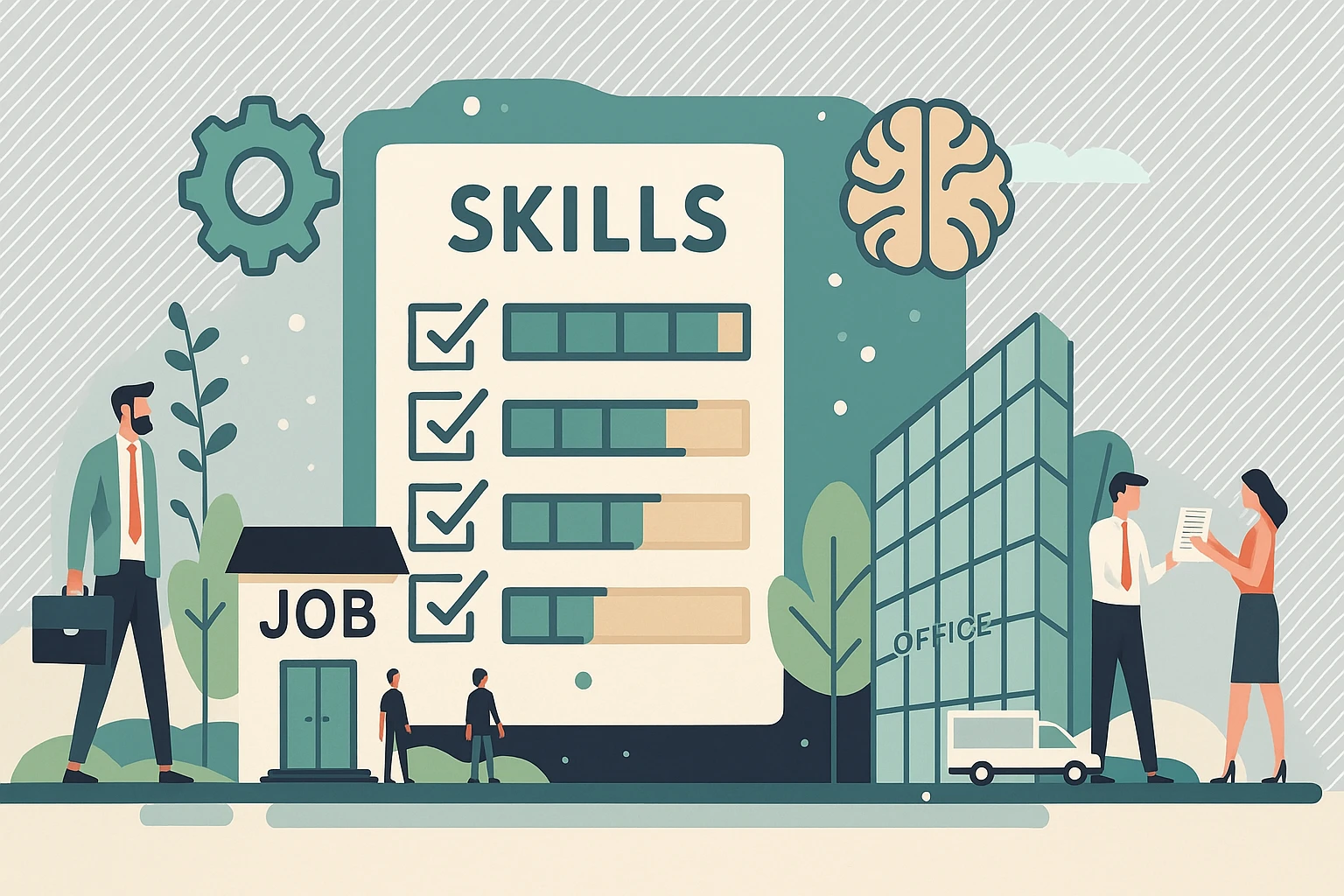 Les compétences sur le CV